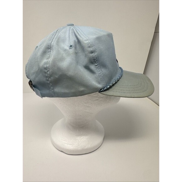 Vintage Redstone Arsenal Huntsville AL Trucker Style Hat Cap Rope Light Blue - Picture 8 of 11